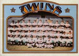 1972 Topps Baseball Cards      156     Minnesota Twins TC